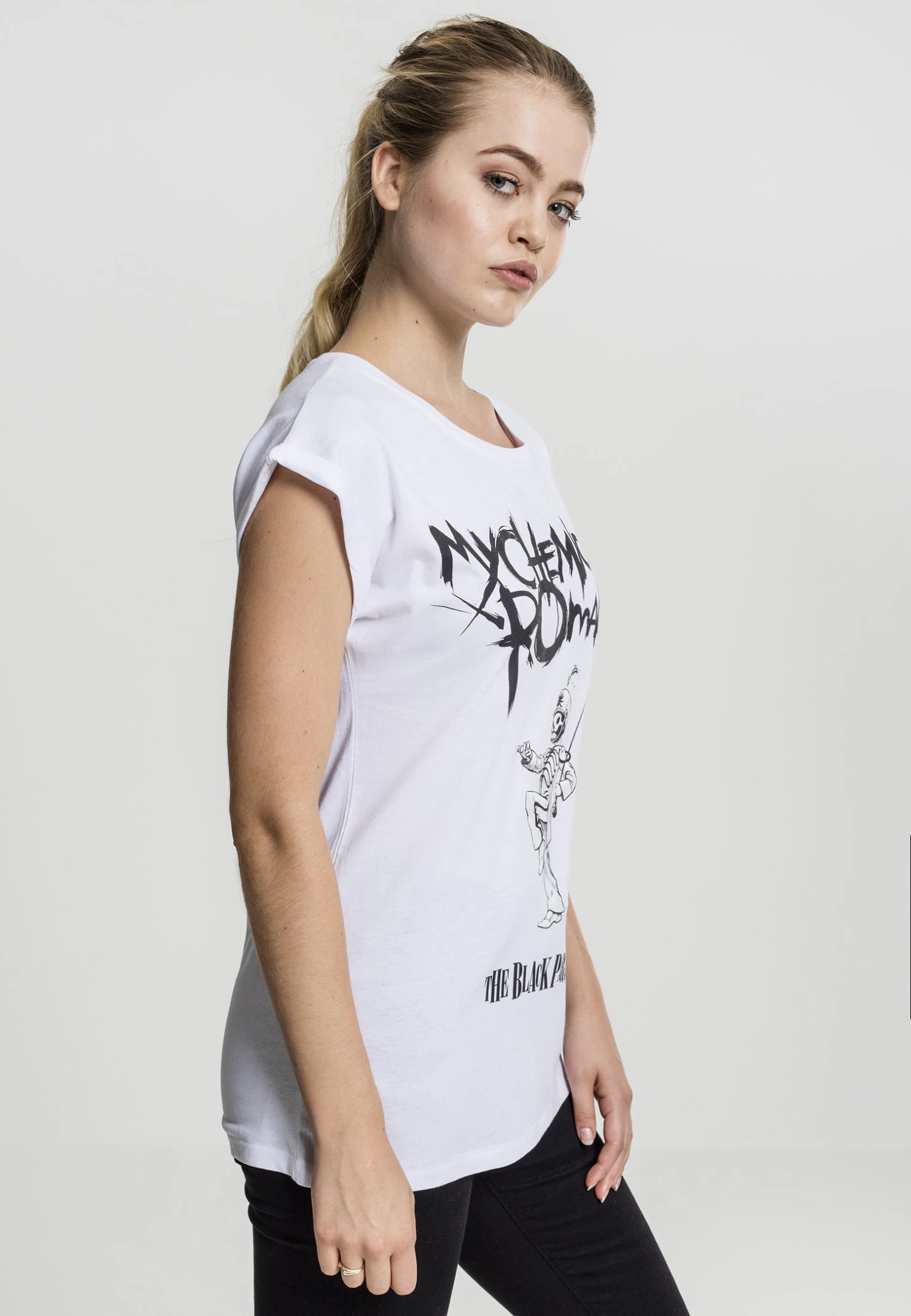 Mister Tee My Chemical RomanceT-Shirt Con StampaWhite Donna T-shirt E Top MEJ210003-A11 9 Mister Tee My Chemical RomanceT-Shirt Con StampaWhite Donna T-shirt E Top MEJ210003-A11 - immagine 7