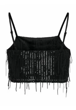 ONLY Ärmel Kurzes - Top - Black -Vendite ONLY 01a39d1a063c4f1e96b6e5142630f54f