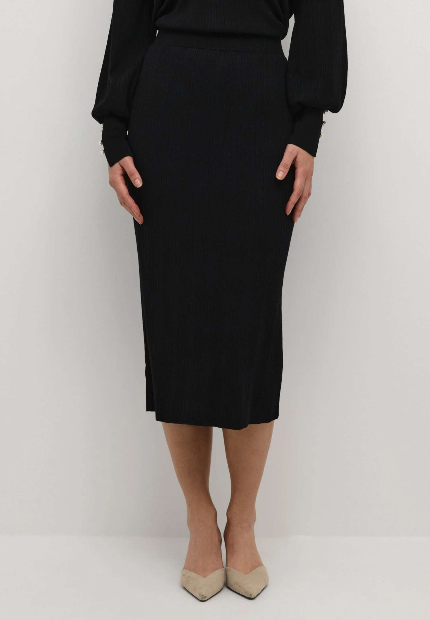 Culture Annemarie- Gonna A Tubino - Black 3 Culture Annemarie- Gonna A Tubino - Black