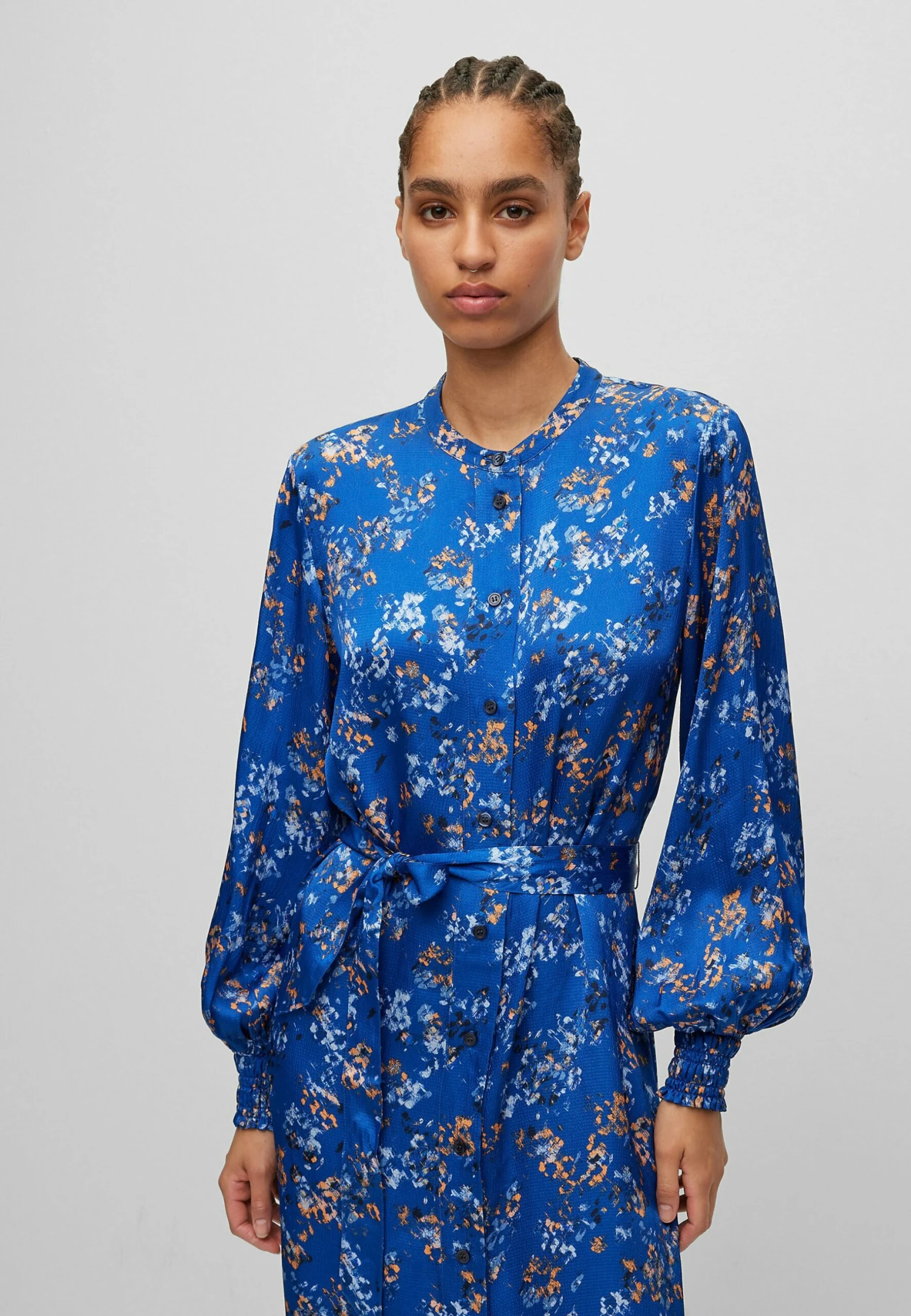 Boss C Diceane - Abito A Camicia - Blau Vier 6 Boss C Diceane - Abito A Camicia - Blau Vier - immagine 4