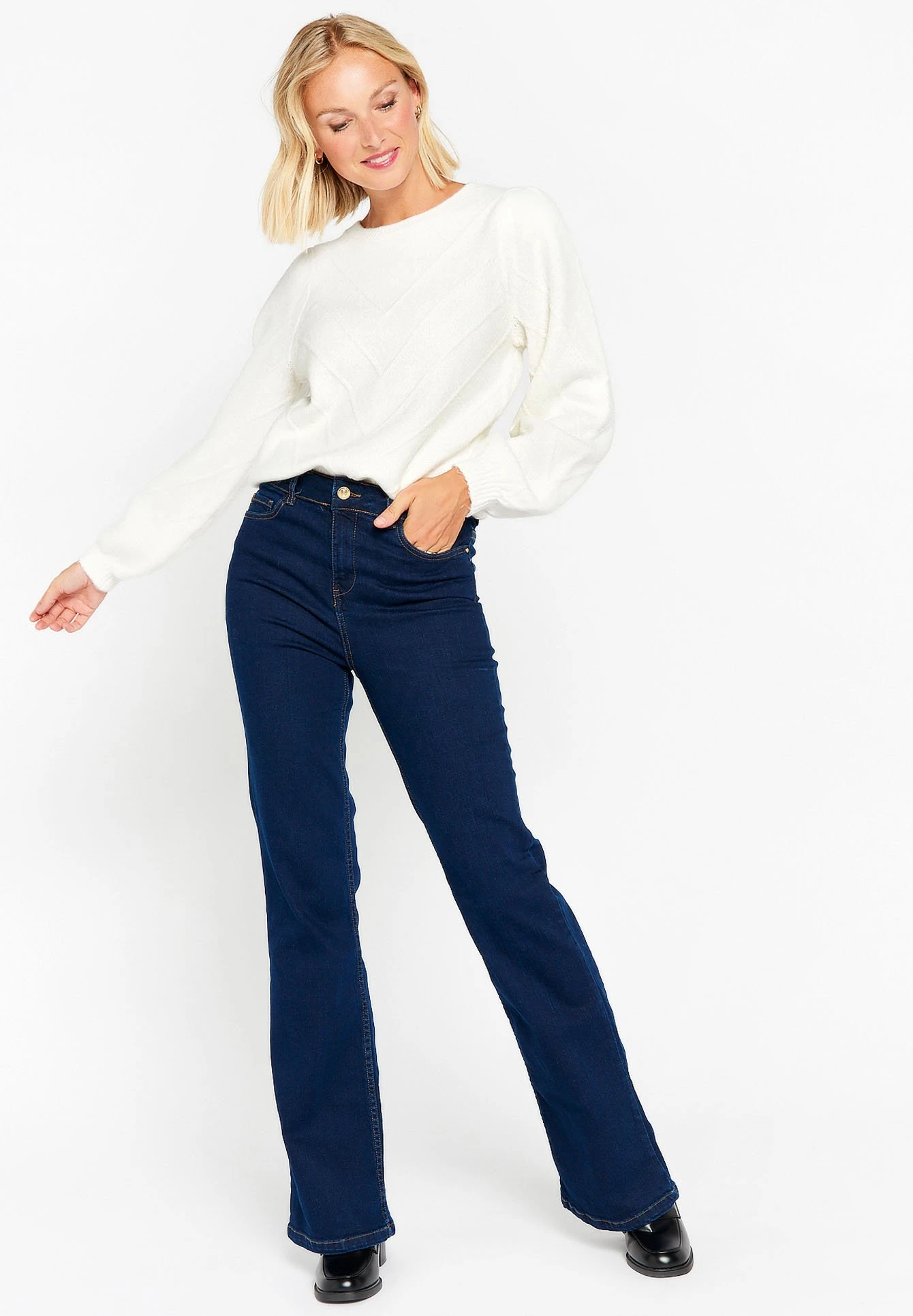 LOLALIZA Jeans BootcutDark Blue Donna Jeans L4U21N02G-K11 4 LOLALIZA Jeans BootcutDark Blue Donna Jeans L4U21N02G-K11 - immagine 2