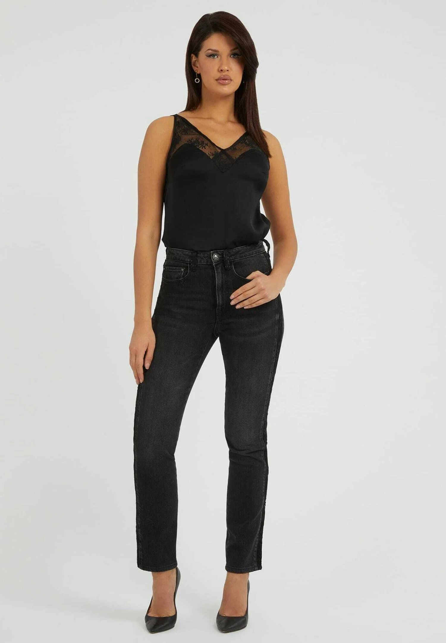 Guess Camicetta - Schwarz 4 Guess Camicetta - Schwarz - immagine 2