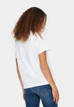 Saint Tropez Vandas T-Shirt Con StampaBright White Donna T-shirt E Top S2821D07W-A11 -Vendite ONLY 0d5e378ca5ae45a79e768e7988c73e90