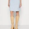 MOSS COPENHAGEN Skirt - Gonna A Tubino - Blue -Vendite ONLY 0e7d95d233ab48c2aa8b10daeb5c4732
