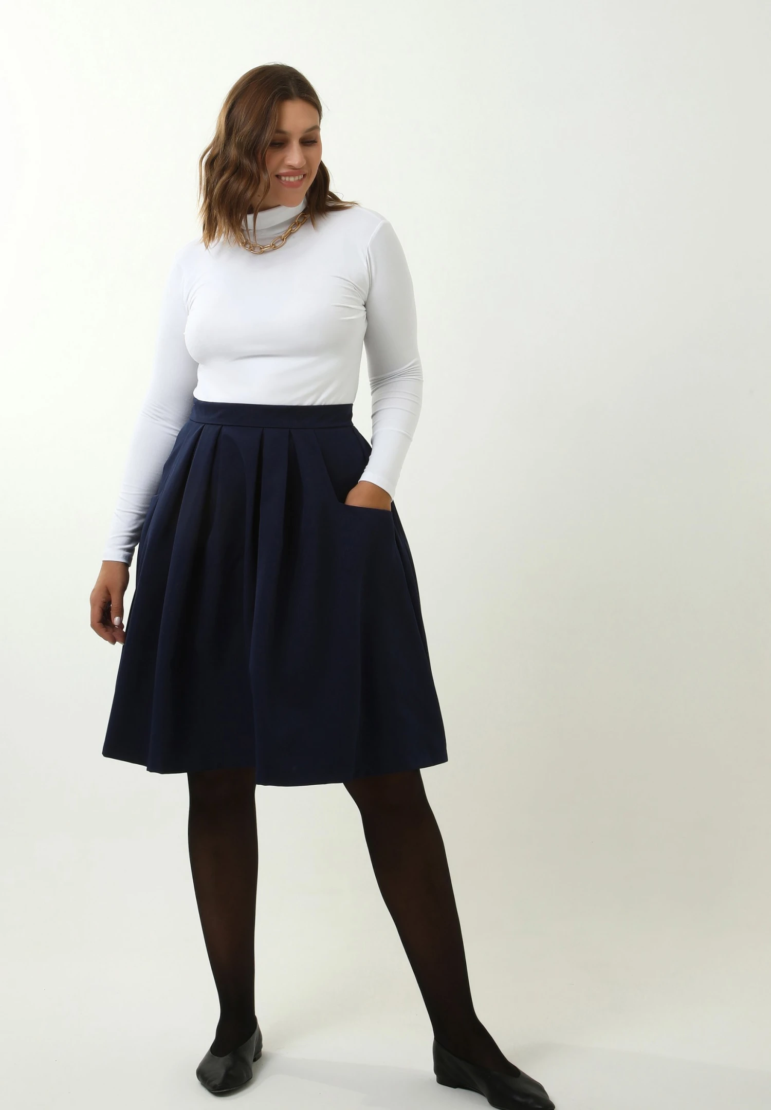 Long SleevedMaglietta A Manica LungaOff White Donna T-shirt E Top AW721D01J-A11 7 Long SleevedMaglietta A Manica LungaOff White Donna T-shirt E Top AW721D01J-A11 - immagine 5