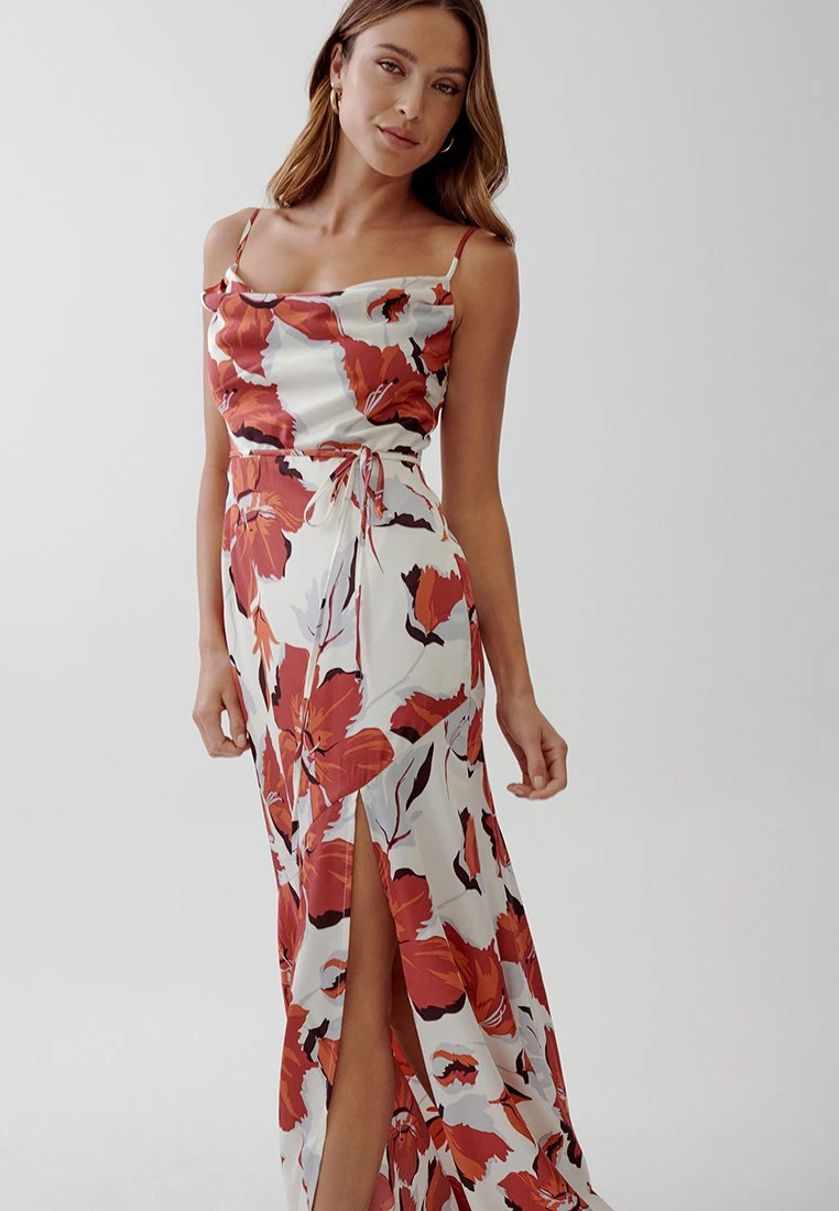 Tussah WinnieVestito LungoRed Oversized Floral Donna Vestiti TUQ21C0K9-A11 7 Tussah WinnieVestito LungoRed Oversized Floral Donna Vestiti TUQ21C0K9-A11 - immagine 5