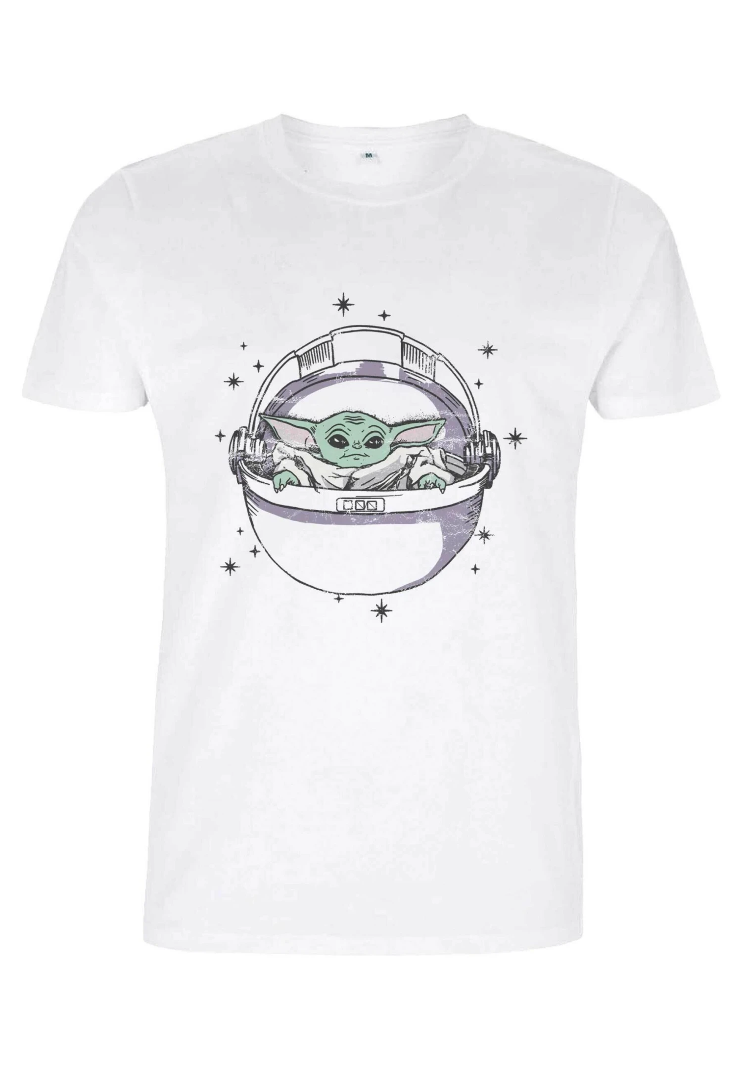 Star Wars The Mandalorian Child StarT-Shirt Con StampaWhite Donna T-shirt E Top H3A21D4MH-A11 3 Star Wars The Mandalorian Child StarT-Shirt Con StampaWhite Donna T-shirt E Top H3A21D4MH-A11