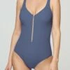 Zipper Costume Da BagnoBlue Bl Donna Moda Mare M7B81G01V-P11 1 Zipper Costume Da BagnoBlue Bl Donna Moda Mare M7B81G01V-P11 -Vendite ONLY 140d1daeabf84189bf759f369f40e53b