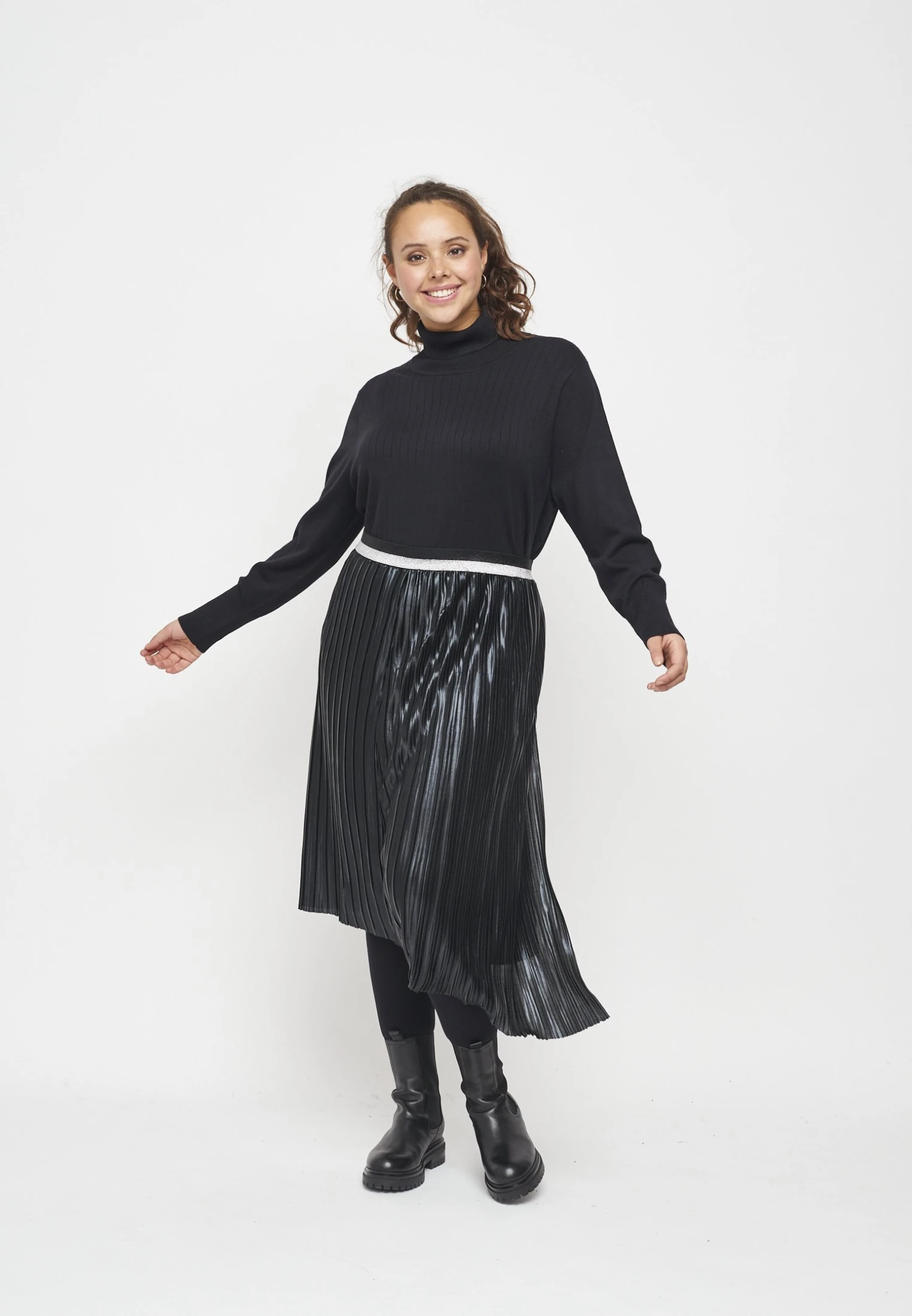 Skirt - Gonna A Portafoglio - Black 3 Skirt - Gonna A Portafoglio - Black