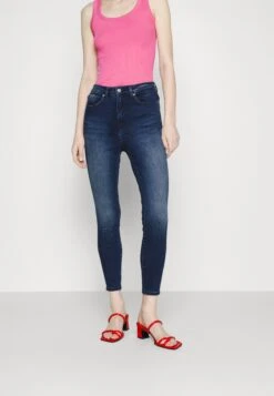 Boss Maye Super High Rise Regular LengthJeans Skinny FitOpen Blue Donna Jeans BB121N05S-K11