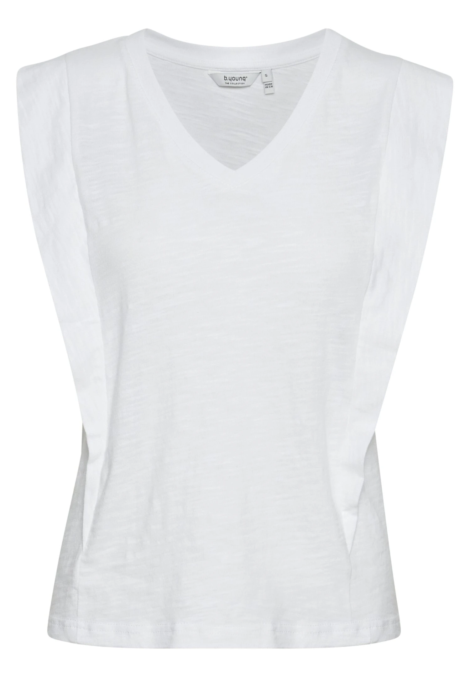 B.young BytellaV Neck TopOff White Donna T-shirt E Top BY221E0DY-A11 8 B.young BytellaV Neck TopOff White Donna T-shirt E Top BY221E0DY-A11 - immagine 6