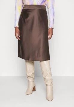 Visatty Midi Skirt - Gonna A Tubino - Demitasse