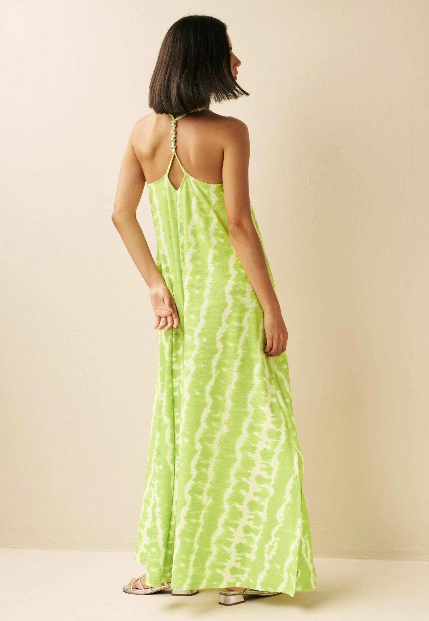 Next Cami Strappy Maxi Summer DressVestito LungoLime Green Tie-Dye Donna Vestiti NX321C3A9-M11 4 Next Cami Strappy Maxi Summer DressVestito LungoLime Green Tie-Dye Donna Vestiti NX321C3A9-M11 - immagine 2