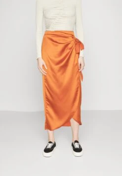 Gina Tricot Wrap Midi SkirtGonna A PortafoglioSun Orange Donna Gonne GID21B05W-H11