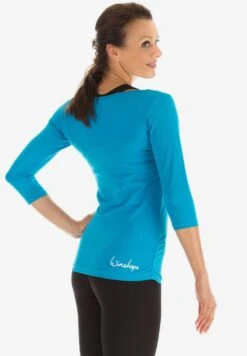 Maglietta A Manica LungaTurquoise Donna T-shirt E Top WIL41D00K-L11 -Vendite ONLY 1c21a99264f448e69f32ef03cbac841a