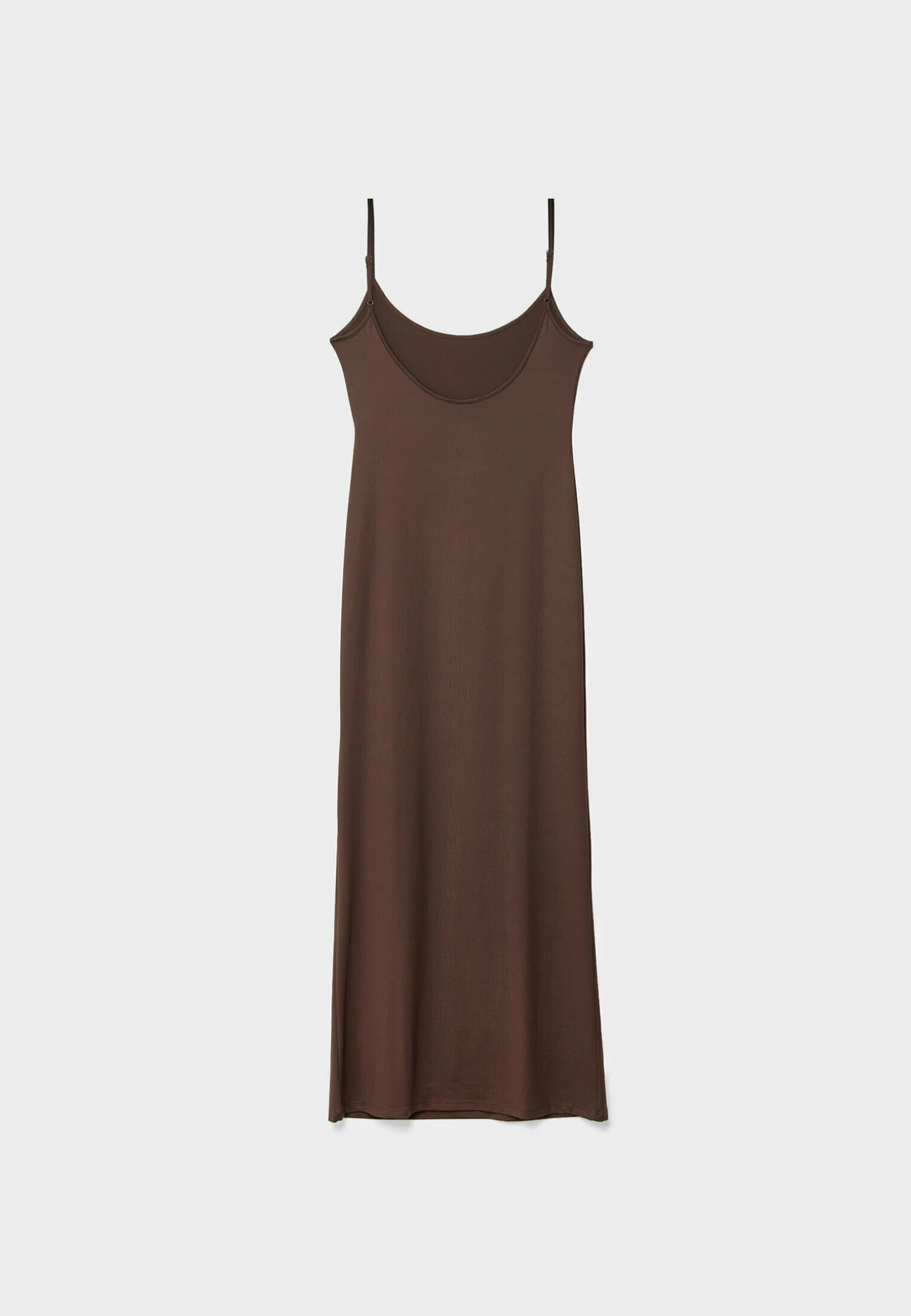 Stradivarius Fitted- Vestito Lungo - Brown 8 Stradivarius Fitted- Vestito Lungo - Brown - immagine 6