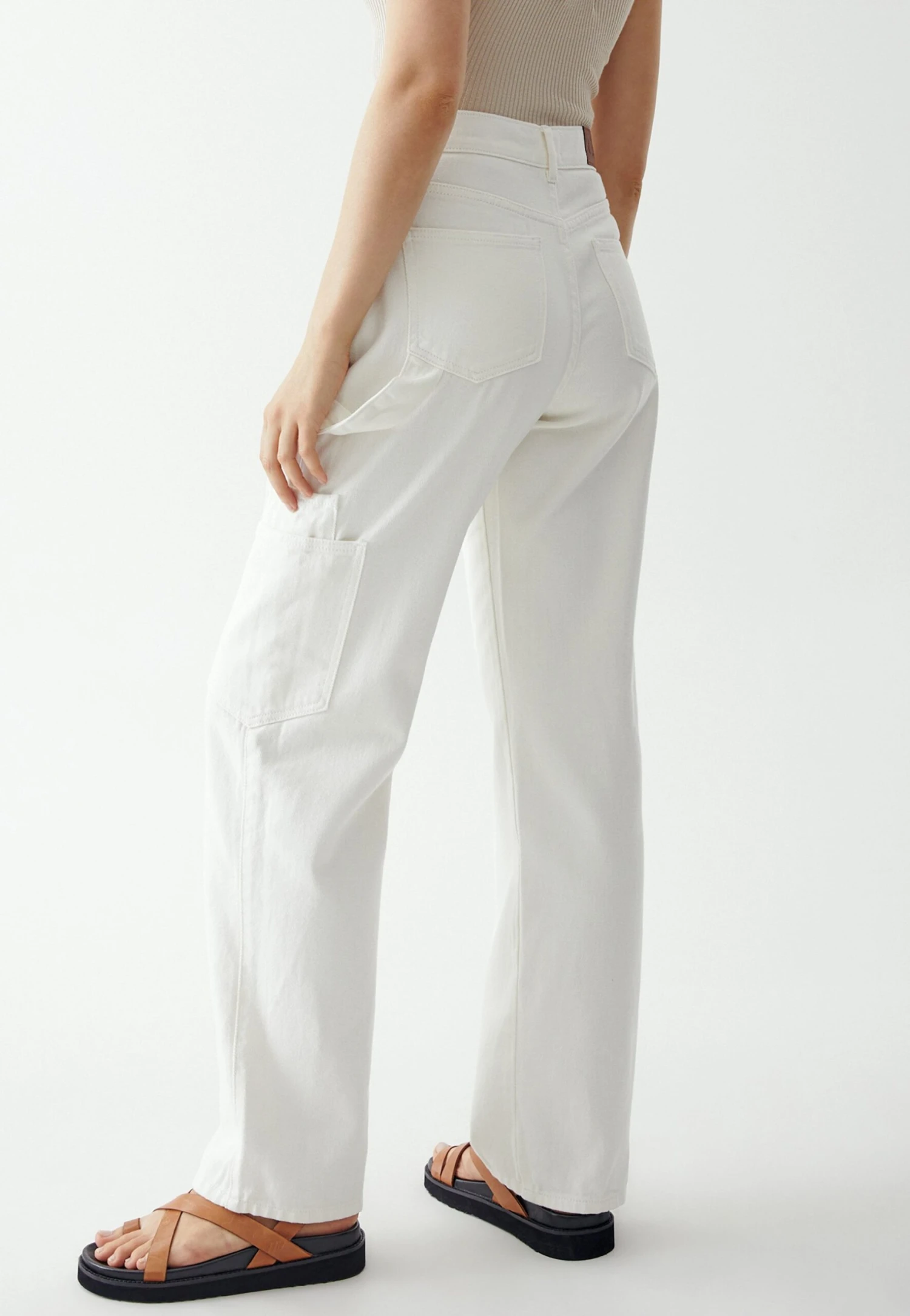 Calli CamJeans A SigarettaWhite Wash Donna Jeans CFY21N00J-A11 5 Calli CamJeans A SigarettaWhite Wash Donna Jeans CFY21N00J-A11 - immagine 3