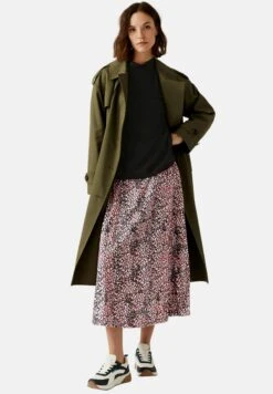 Marks & Spencer Animal Print Pleated Midi - Gonna A Campana - Pink Mix 8 Marks & Spencer Animal Print Pleated Midi - Gonna A Campana - Pink Mix -Vendite ONLY 2072e11d52c6404797ee8ceb1cd42d09