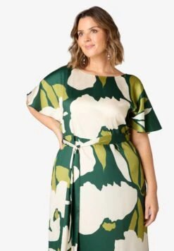 Kimono Style Belted Vestito EstivoGreen Donna Vestiti L0J21C0K1-M11 -Vendite ONLY 21cb7cce1850493385db0b6a8e7fb9da