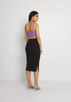 ONLY Onlpeach Pencil Midi Skirt - Gonna A Tubino - Black -Vendite ONLY 2336753be7a04b56ad985d08e151fa9b