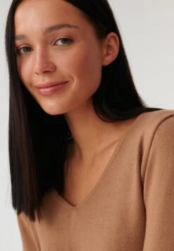 Medi - Abito In Maglia - Beige Camel -Vendite ONLY 24fab36f1f174409bf592a9d4aadcea0