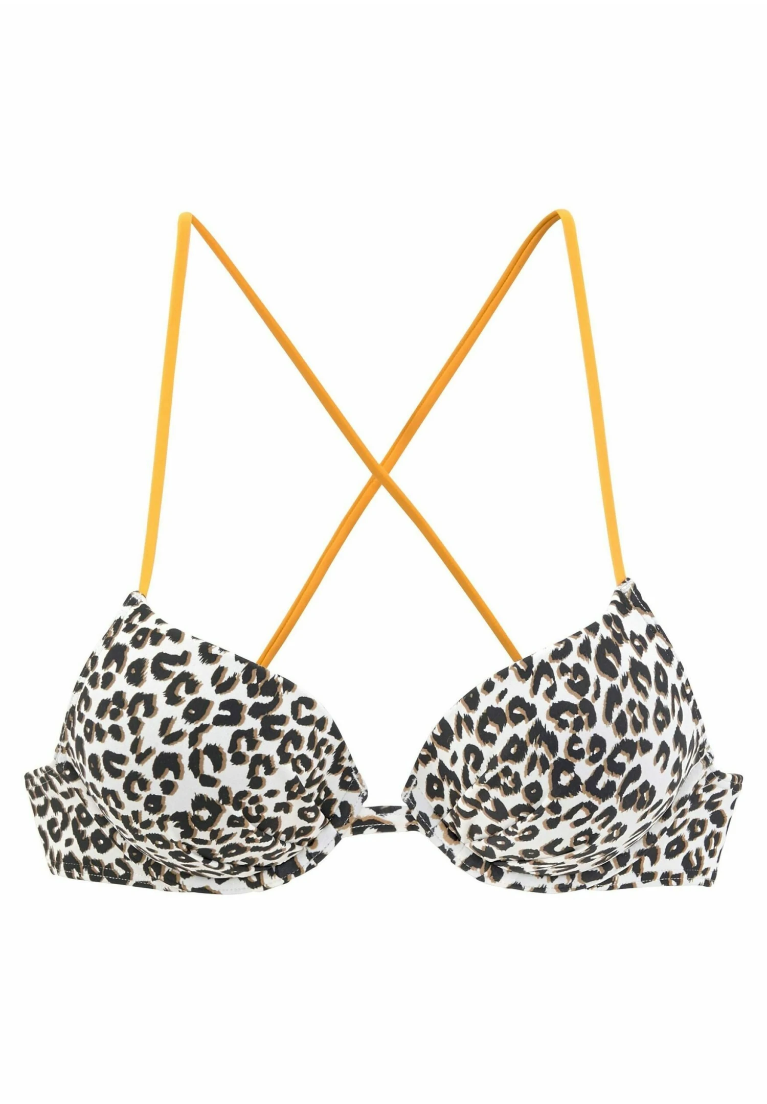 Buffalo Bikini Pezzo SopraBraun Bedruckt Donna Moda Mare BU381A00A-O11 5 Buffalo Bikini Pezzo SopraBraun Bedruckt Donna Moda Mare BU381A00A-O11 - immagine 3