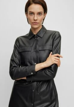 Boss Daledy1Abito A CamiciaSchwarz Eins Donna Vestiti BB121C0XQ-Q11 -Vendite ONLY 2b089fe17fbf4722b2d201d693e357fe