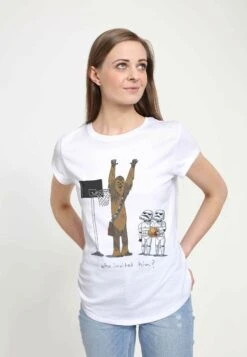 Star Wars: Classic Chewie BasketballT-Shirt Con StampaWhite Donna T-shirt E Top H3A21E03B-A11 11 Star Wars: Classic Chewie BasketballT-Shirt Con StampaWhite Donna T-shirt E Top H3A21E03B-A11 -Vendite ONLY 2fcf9f1778ca43e88e05ac8eec91c5db
