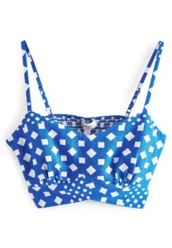 Next Cropped Strappy TopTopBlue Geo Donna T-shirt E Top NX321E20C-K11 -Vendite ONLY 30c36f2fcd3e4364b59e094aa5e42c52