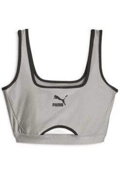 Puma Dare To Crop TopConcrete Gray Donna T-shirt E Top PU121D0HF-C11 -Vendite ONLY 330e527ce13042319d72d172e259c633