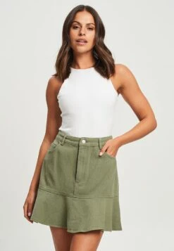 Tussah Sawyer Gonna A CampanaSage Green Donna Gonne TUQ21B01R-M11