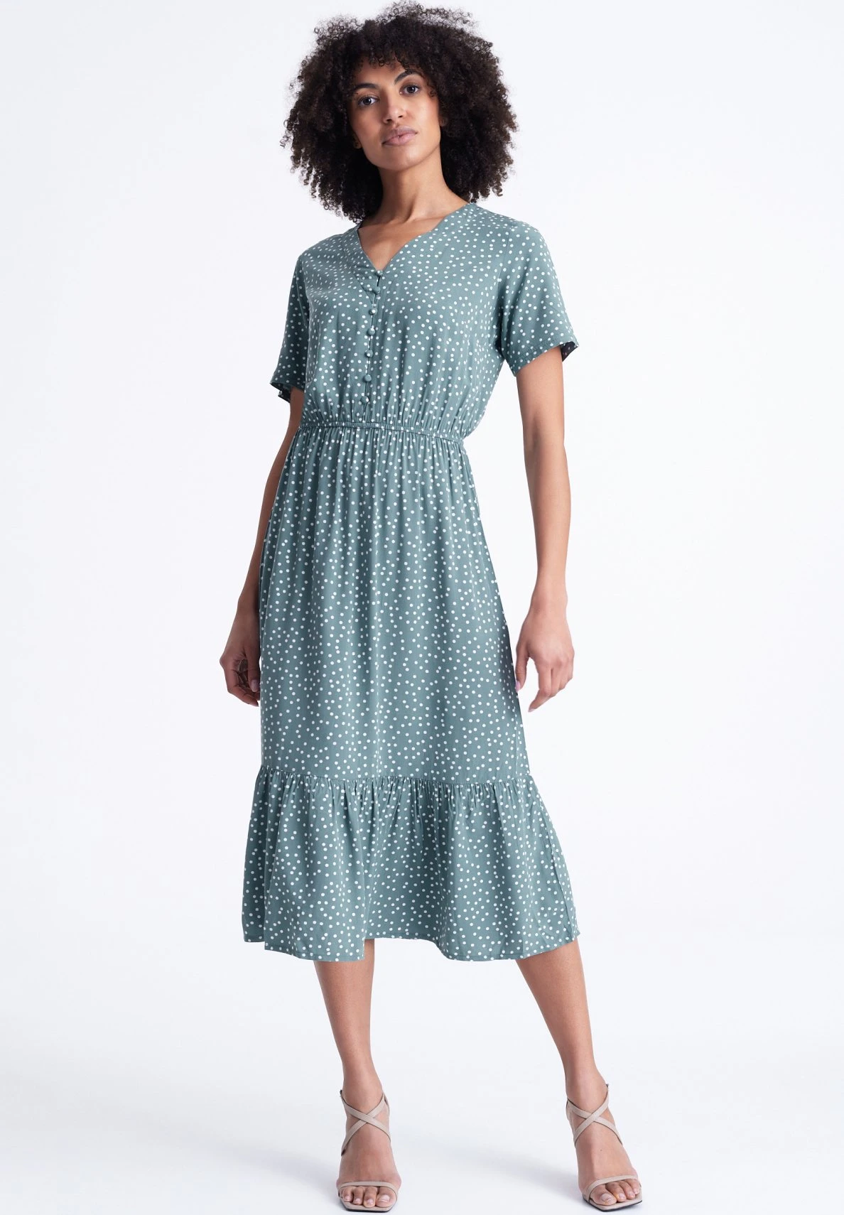 Abito A CamiciaMint Dots Donna Vestiti G0Y21C0BB-M11 4 Abito A CamiciaMint Dots Donna Vestiti G0Y21C0BB-M11 - immagine 2