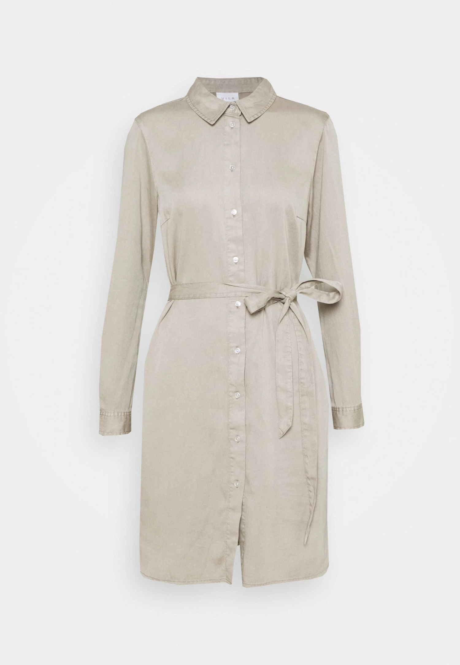 Vila Vibista Belt DressVestito Di JeansSimply Taupe Donna Vestiti V1021C1U0-B11 7 Vila Vibista Belt DressVestito Di JeansSimply Taupe Donna Vestiti V1021C1U0-B11 - immagine 5