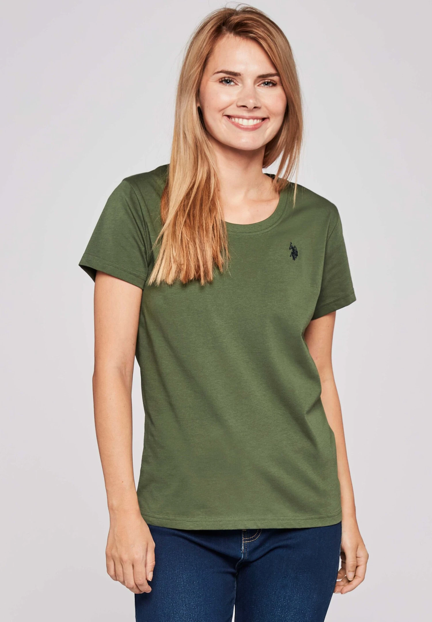 U.S. Polo Assn. Amy - T-Shirt Basic - Thyme 3 U.S. Polo Assn. Amy - T-Shirt Basic - Thyme
