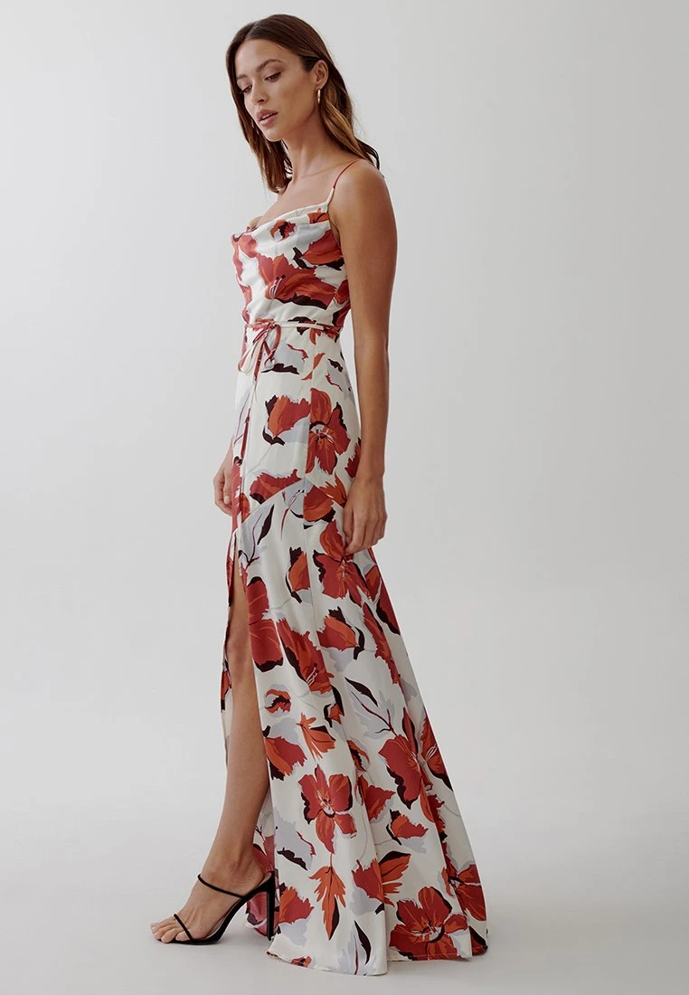 Tussah WinnieVestito LungoRed Oversized Floral Donna Vestiti TUQ21C0K9-A11 6 Tussah WinnieVestito LungoRed Oversized Floral Donna Vestiti TUQ21C0K9-A11 - immagine 4