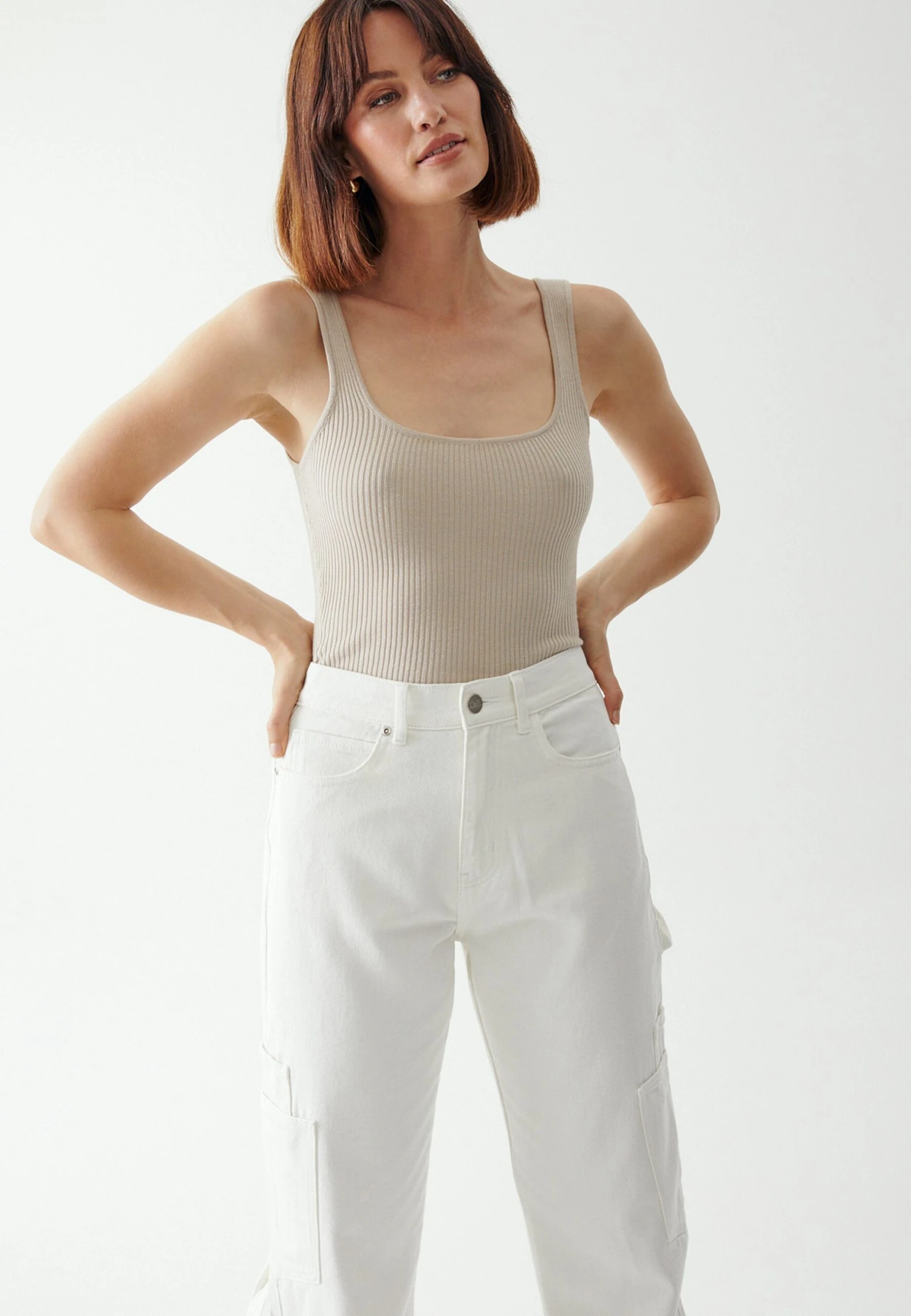 Calli CamJeans A SigarettaWhite Wash Donna Jeans CFY21N00J-A11 6 Calli CamJeans A SigarettaWhite Wash Donna Jeans CFY21N00J-A11 - immagine 4