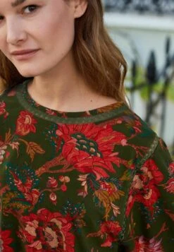 Next Bubblehem Maglietta A Manica LungaGreen Floral Donna T-shirt E Top NX321D1KZ-M11 9 Next Bubblehem Maglietta A Manica LungaGreen Floral Donna T-shirt E Top NX321D1KZ-M11 -Vendite ONLY 41c7fa43fb4e4d2c81ec071f2f04849c