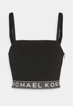 MICHAEL Michael Kors Eco KorsTopBlack Donna T-shirt E Top MK121I05X-Q11 -Vendite ONLY 424dfa8b3d734d0f9ed501ed4c02f25b