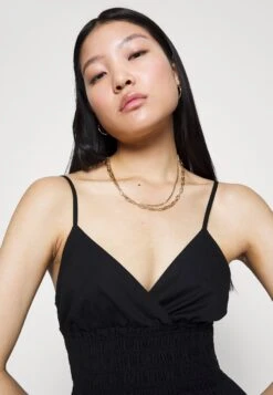 Hollister Co. Babydoll Chiffon DressVestito EstivoBlack Donna Vestiti H0421C07S-Q11 -Vendite ONLY 445b7e41b6994f2ab20c489fdc260a29