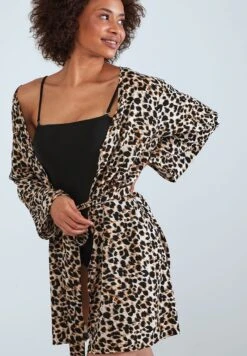 Long Sleeved KimonoAccessorio Da SpiaggiaLeopard Donna Moda Mare H6621G000-O11 -Vendite ONLY 4563ebb6eeb74e42b0cd937a1c569a38