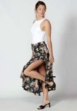 Koroshi Gonna A CampanaBlack Donna Gonne KOL21B028-Q11 15 Koroshi Gonna A CampanaBlack Donna Gonne KOL21B028-Q11 -Vendite ONLY 456e9ae72a734ca49ed4f9daf043db82