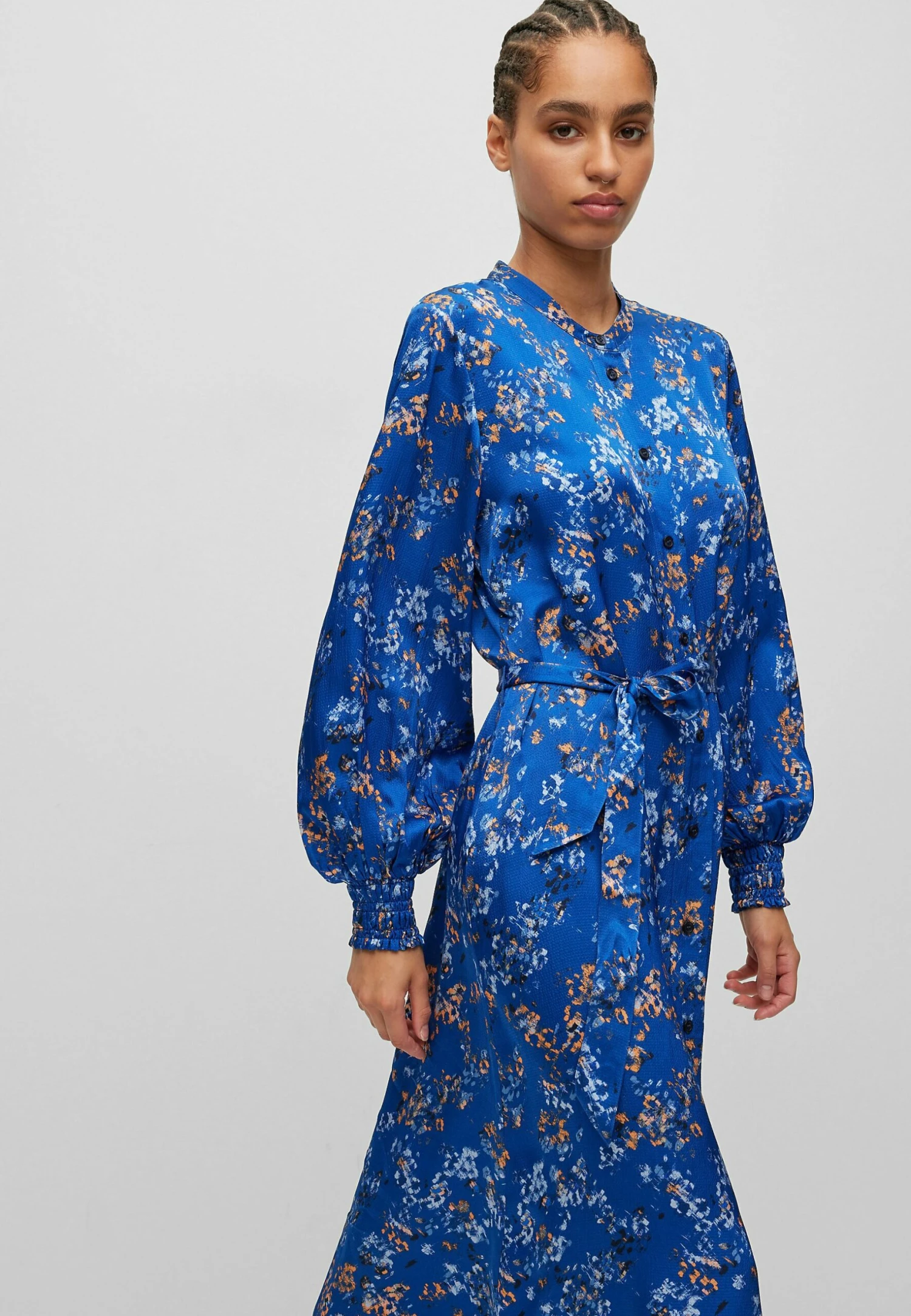 Boss C Diceane - Abito A Camicia - Blau Vier 7 Boss C Diceane - Abito A Camicia - Blau Vier - immagine 5