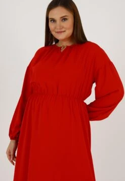 Crew Neck AliaVestito LungoRed Donna Vestiti MHR21C11X-G11 -Vendite ONLY 4762381dd238490d9a8d62432885e24f