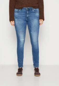 ONLY CARMAKOMA Carwilly Jeans Skinny FitDark Blue Denim Donna Jeans ONA21N0H8-K11