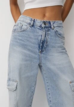 PULL & BEAR Jeans A SigarettaBlue Denim Donna Jeans PUC21N0M0-K11 13 PULL & BEAR Jeans A SigarettaBlue Denim Donna Jeans PUC21N0M0-K11 -Vendite ONLY 4a11f050e4df493dbab66d0aad752549