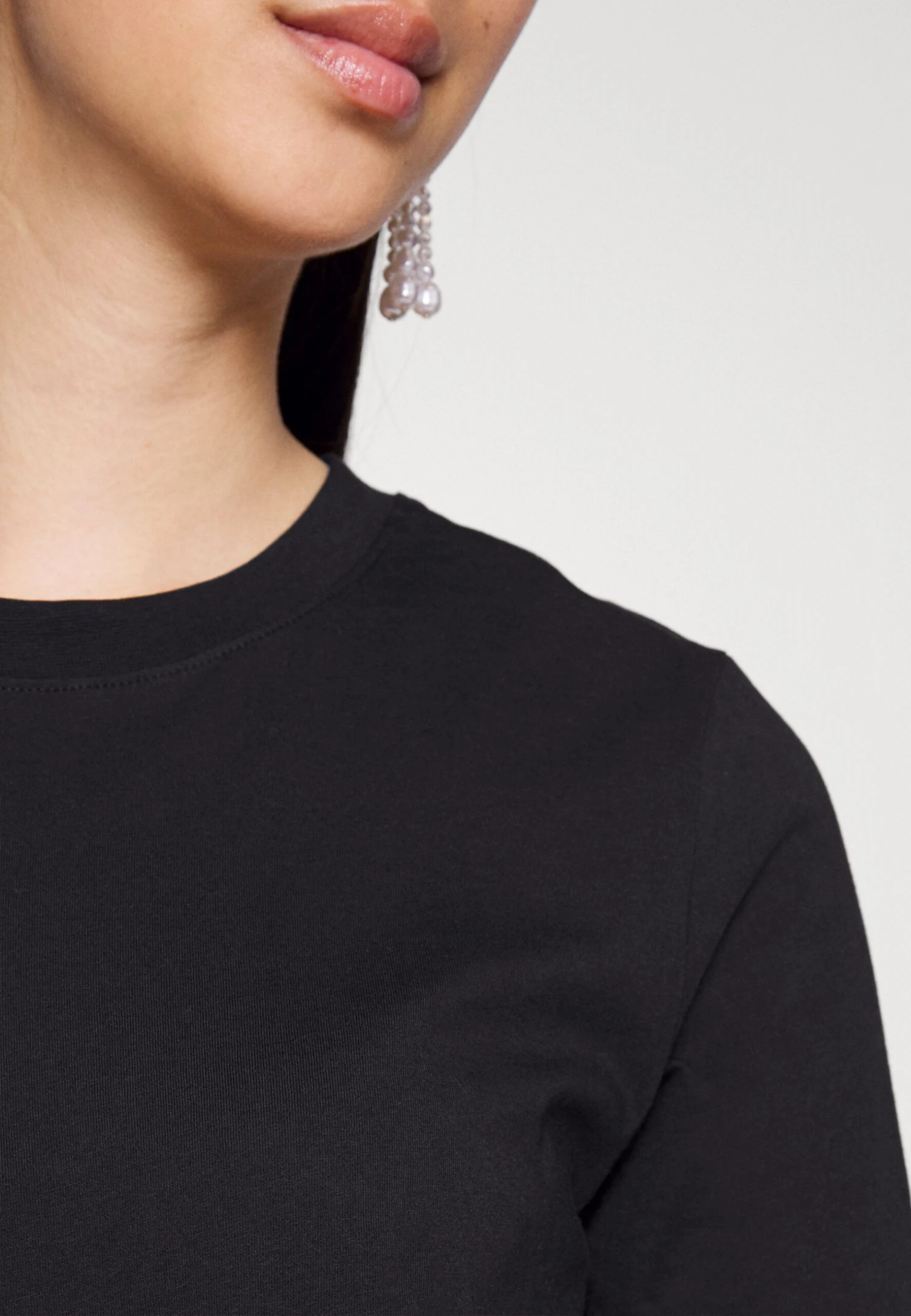 Pieces Maternity Pmria Fold Up Solid Tee T-Shirt BasicBlack Donna T-shirt E Top PIV29G02L-Q11 8 Pieces Maternity Pmria Fold Up Solid Tee T-Shirt BasicBlack Donna T-shirt E Top PIV29G02L-Q11 - immagine 6