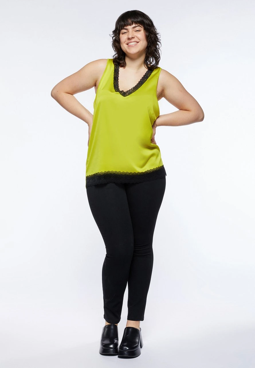 With Lace - Camicetta - Giallo 4 With Lace - Camicetta - Giallo - immagine 2