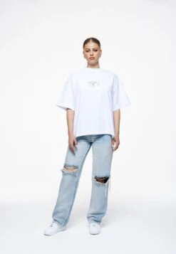 Pegador Sovana Heavy Oversized TeeT-Shirt Con StampaWhite Donna T-shirt E Top PEP21D01Z-A11 -Vendite ONLY 514cd2d093024c65888ac4a007e48db8