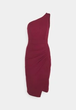 Wal G Hayden One Shoulder MidiTubinoWine Donna Vestiti WG021C1CS-G11 -Vendite ONLY 55dd363fdf704278855acd1442fb45d5