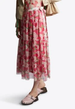 Rich&royal Mit Blumen-PrintGonna A CampanaRaspberry Pink Donna Gonne RI521B03E-J11